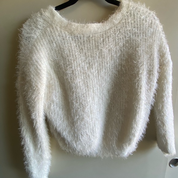 DONATED Fuzzy cardigan - Picture 2 of 2